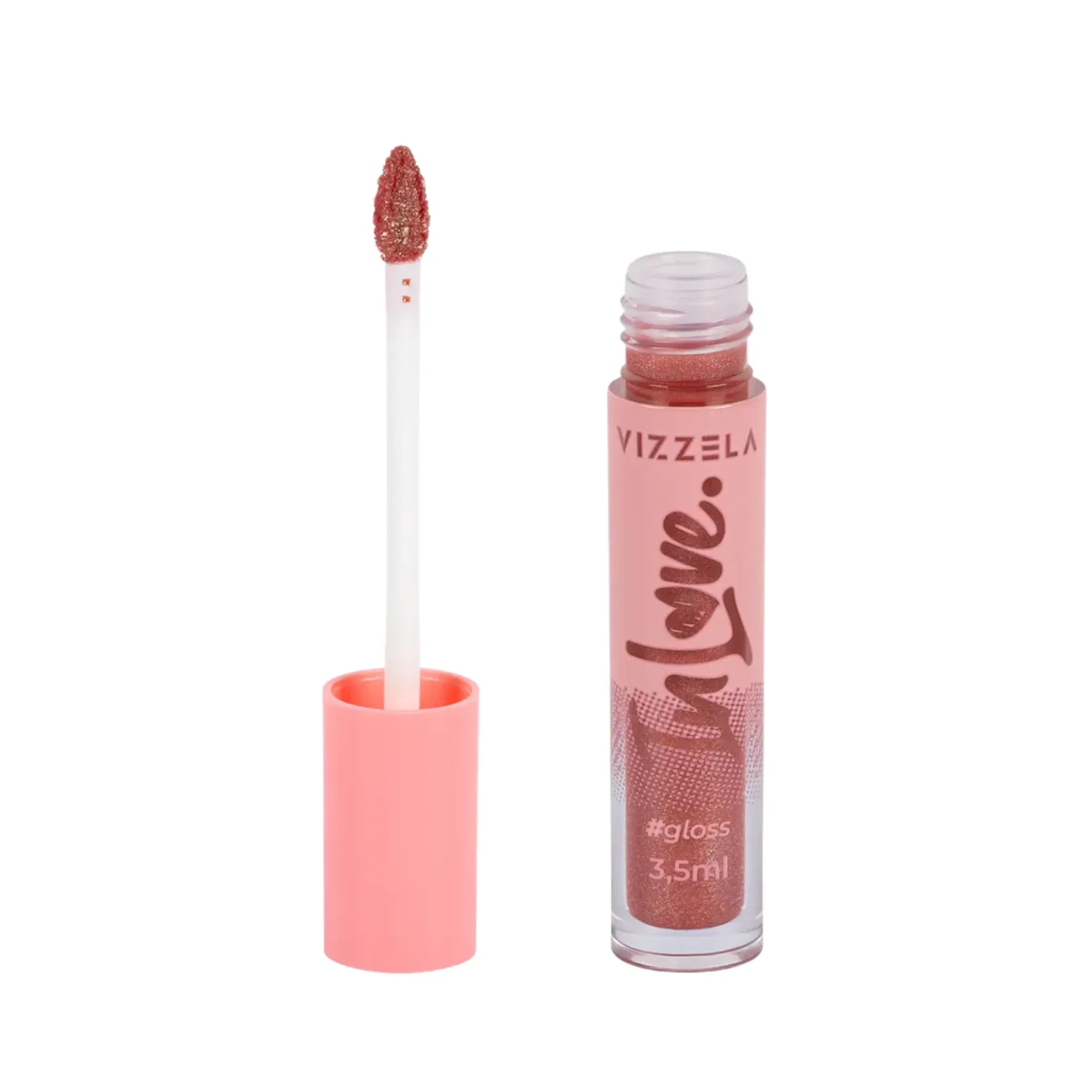 Gloss Labial Vizzela Cor 09 Amor